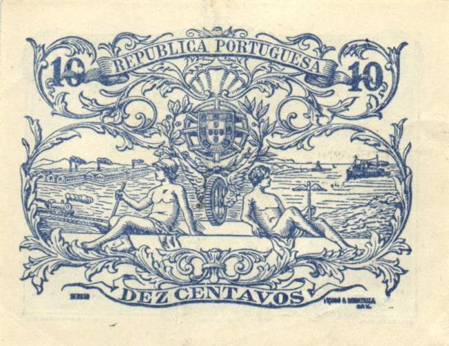 10 Centavos 15.8.1917